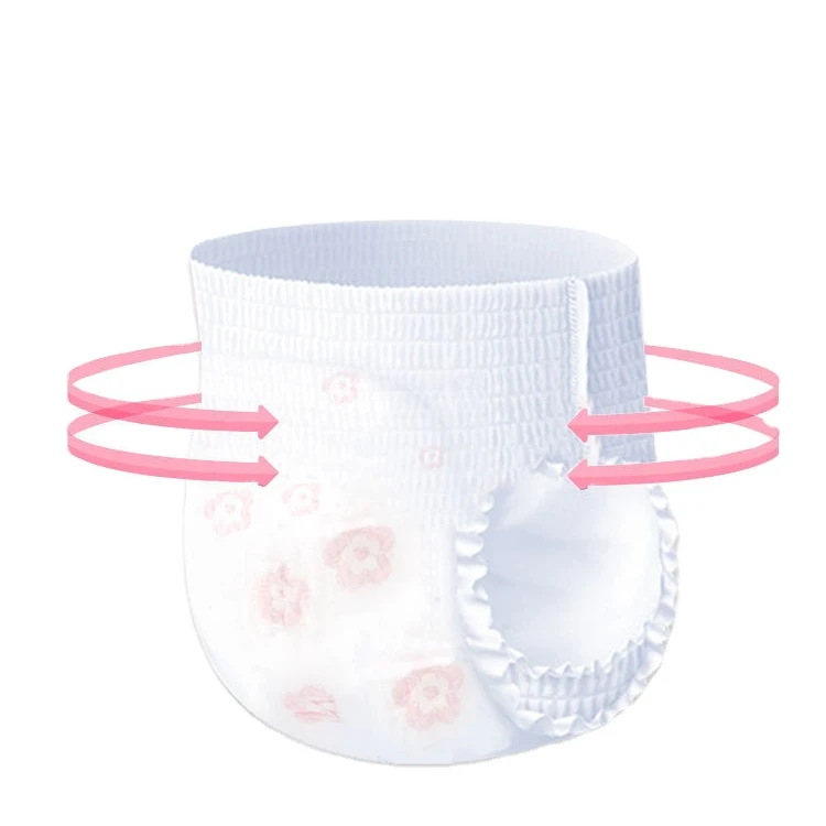 

Hot Sale Women's Sleep Sanitary Pants, Custom Sleep Warm Menstrual Pants Sanitary Napkins, White