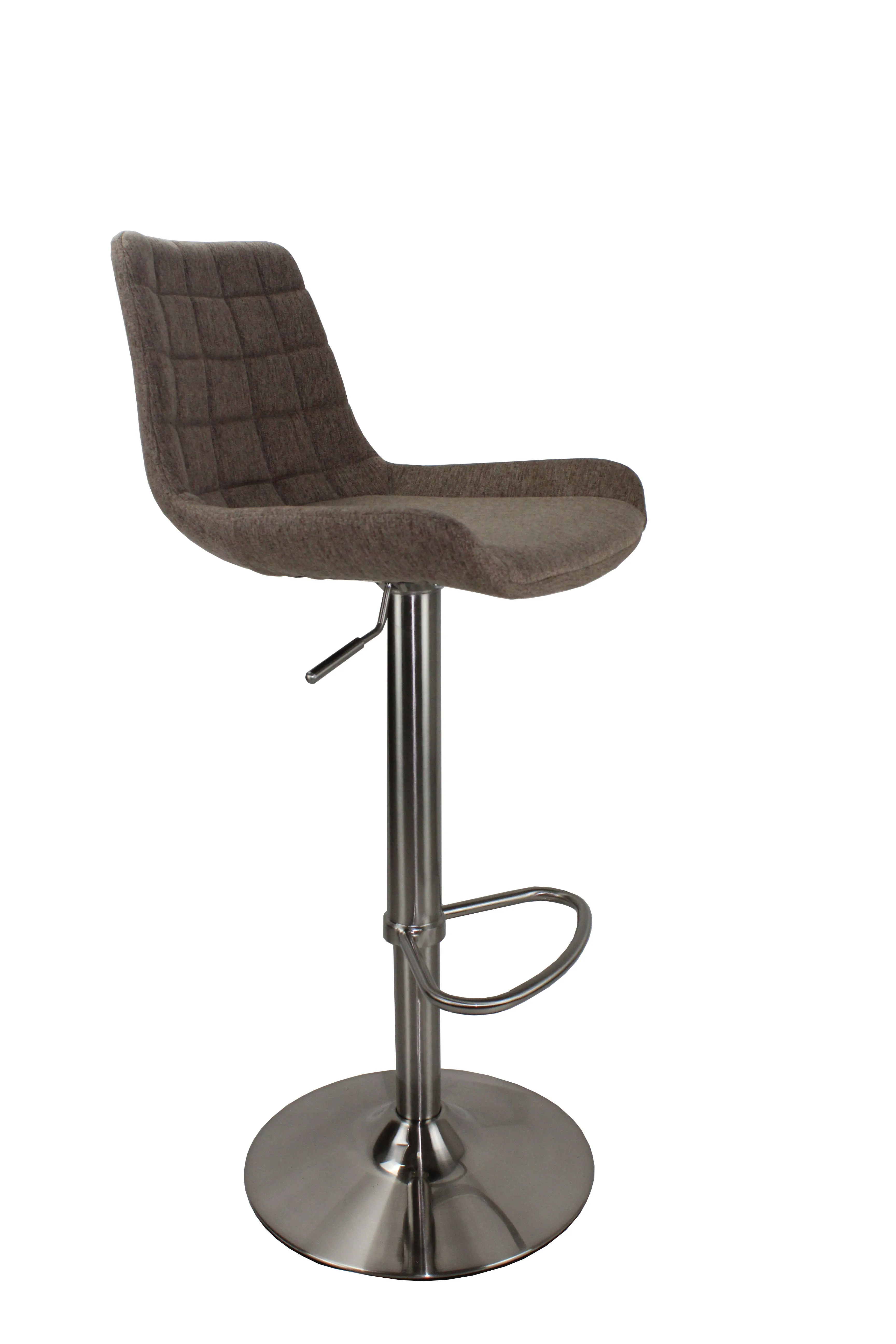 wholesale furniture fabric upholstered high-density foam bar stool chair
