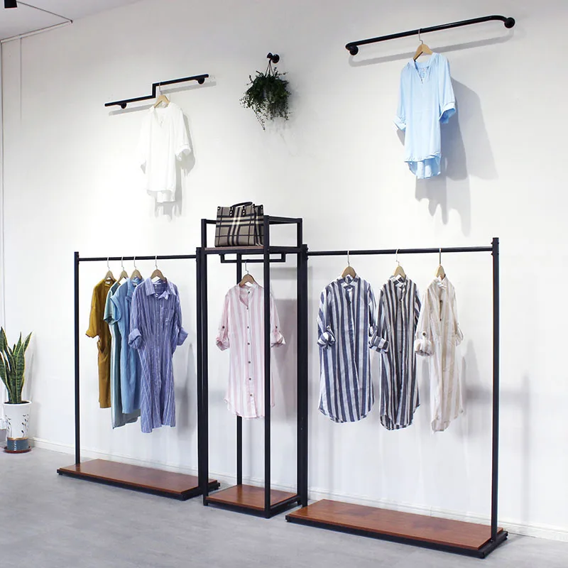 

huohua new arrival free stand indoor clothes hanger, Black