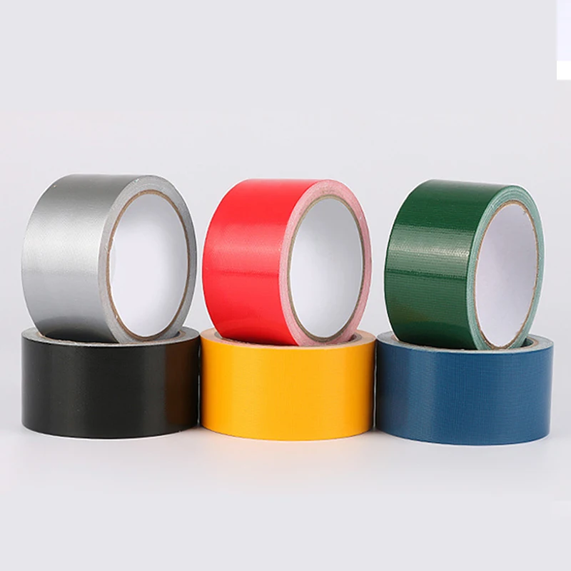 

Reusable strong adhesive transparent waterproof detachable duct tape cloth tape carton sealing surface protection
