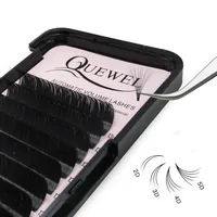 

Quewel Lash Eyelash Extension Supplies, Pre Glue Easy Fan Wholesale Eyelash Extension Korean, Eyelash Extension Supplier