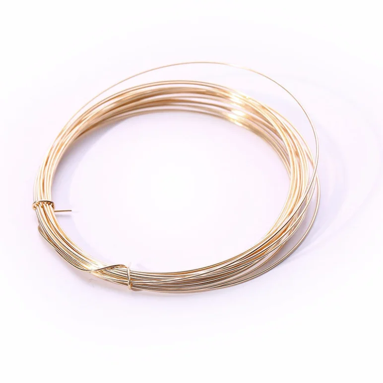 

High Quality Plating Pure 14K Gold Wire Never Fade For DIY Jewelry