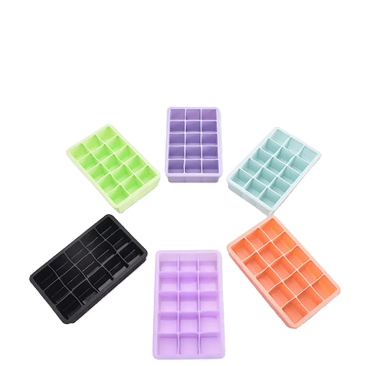 

silicone ice lattice mold Eo-friendly ice cube box ice maker silicone cream mold, Natural