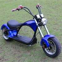 

Europe Warehouse fat tire Electric motorcycle 2 wheel citycoco electric scooter 2000W M1