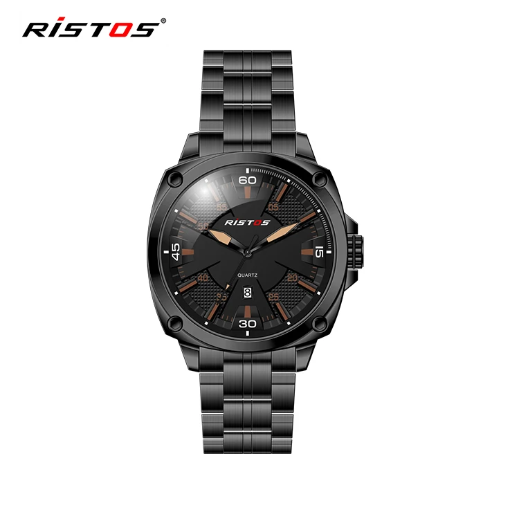 

RISTOS 93003 high quality luxury watches men custom logo quartz watch china waterproof fashion luxury, 1 colors