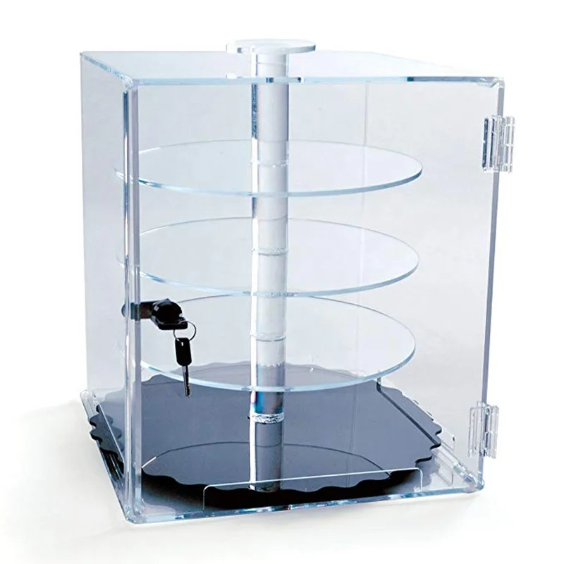 Revolving Acrylic Display Case Rotating Display Case vrogue.co