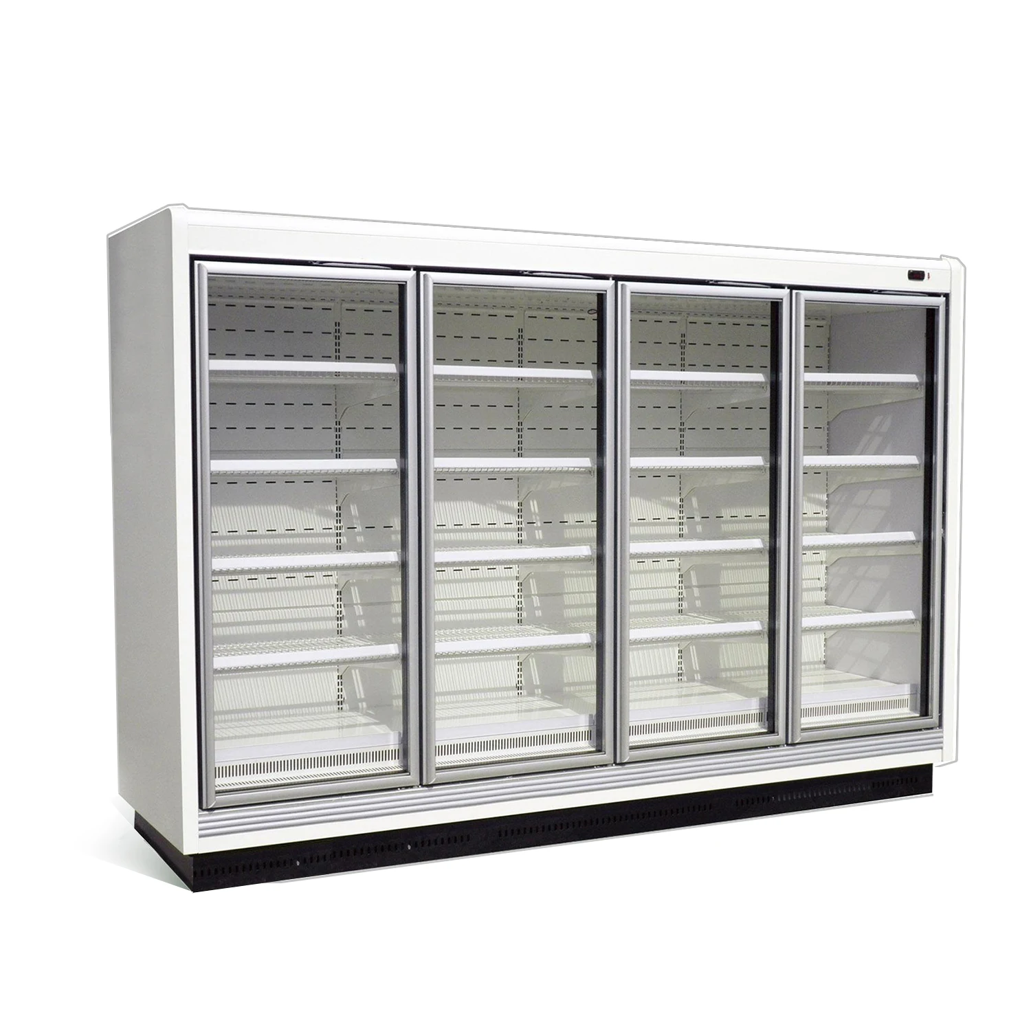 

Supermarket Refrigerator Freezer glass door Wine Beverage milk Electric Heated Glass show case good price
