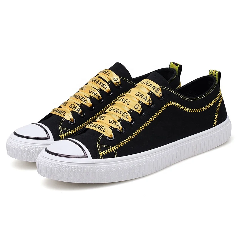 

Wholesale Breathable Sneakers Men Lightweight Non-Slip Wear-Resistant Support Shock Absorption Canvas Trendy Shoes