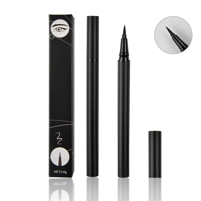 

2021 Halloween Wholesale Custom High Quality Waterproof Black Private Label Matte Eyeliner Pen