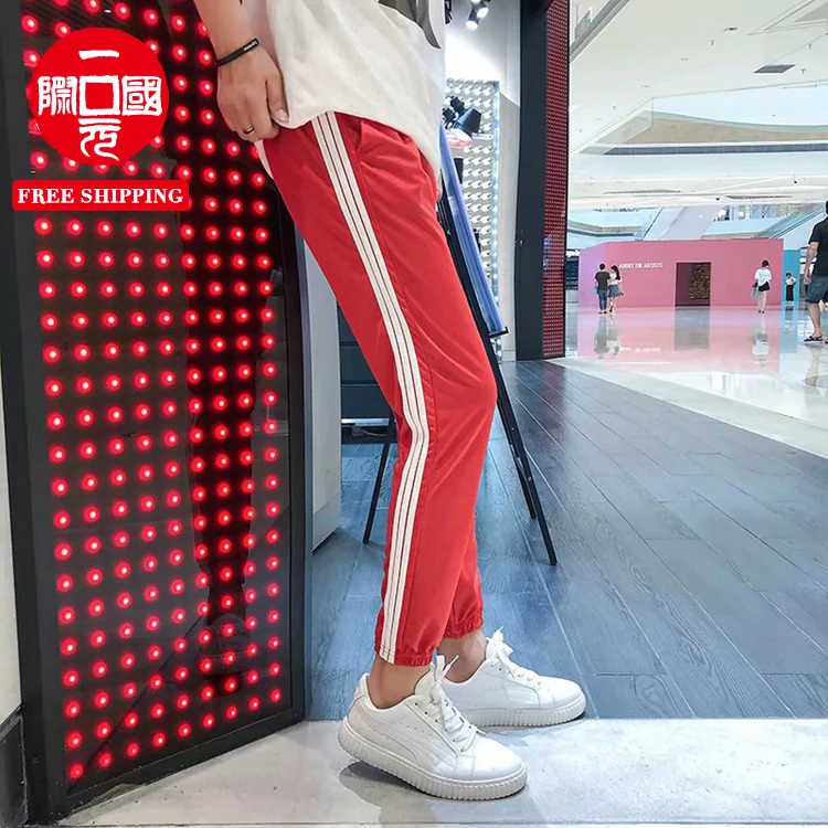 

Summer men's casual plus size straight casual sports trousers