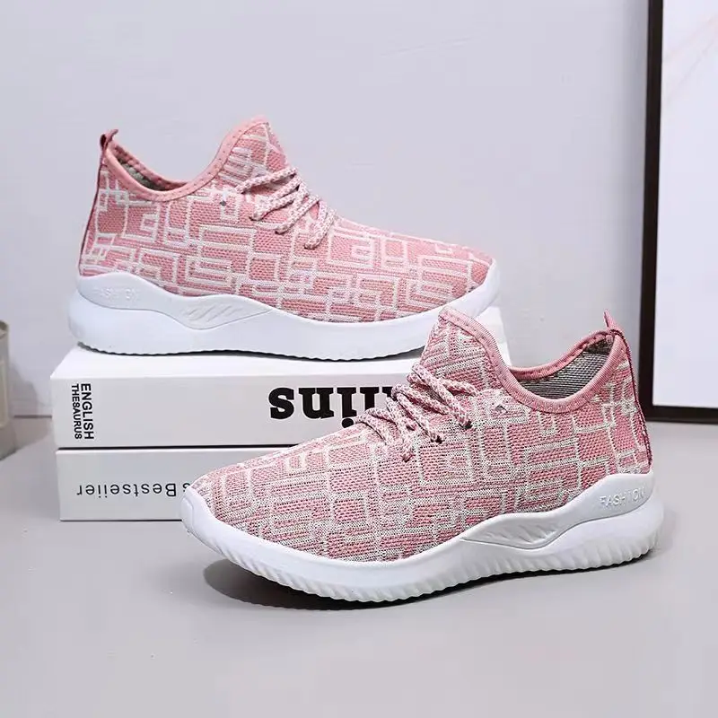 Hongyan Made in China Women's Sports Shoes Korean Style Trendy Casual Shoes for Female Students