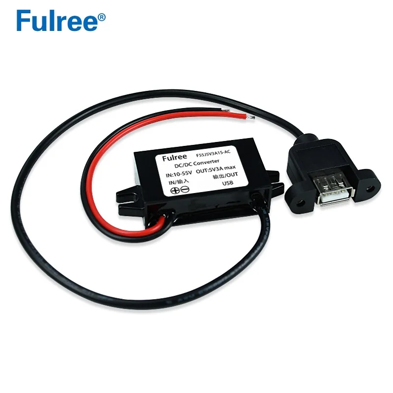 10-55V to 5V USB with Ears