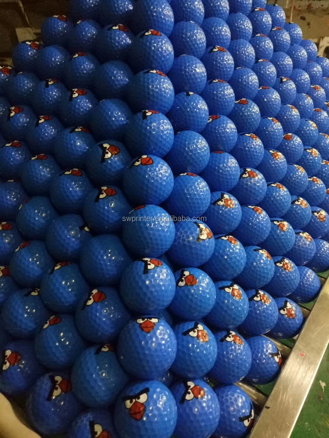 Golf ball pad printing machine pad printer 6 color balls printing equipment