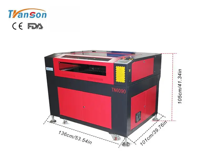Cost Price CO2 Laser Cutting Machine 6090 Laser Engraver for Wood Pens