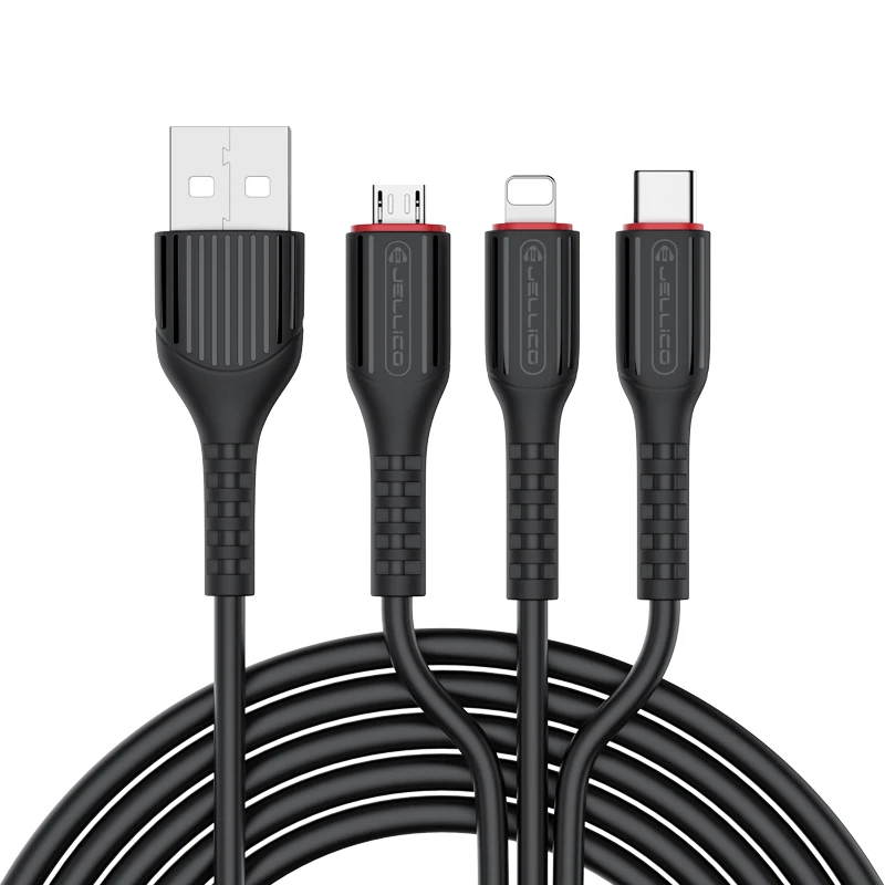 

Phone Accessories Braided 1.2M 3.1A Micro Usb Cable With High Quality, Black,white