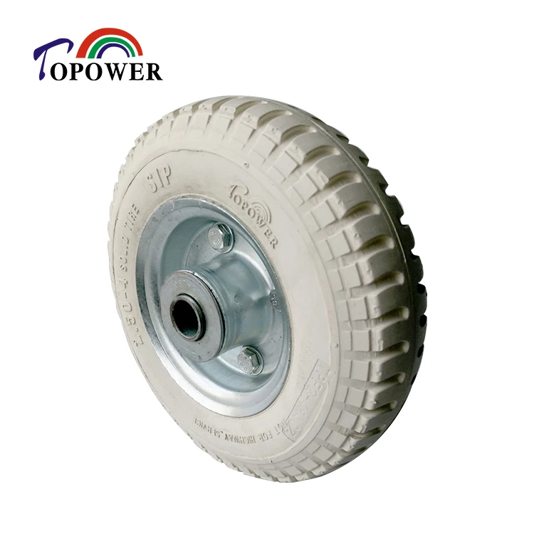 

Long life 2.50-4 2.50 4 airless solid rubber tires