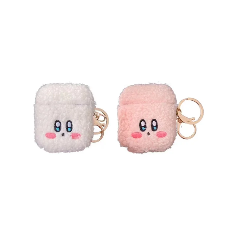 

2021 Christmas Gift New Hot Selling Cute Cartoon Soft Plush Protective Case Plush Cover For Airpods 1 2 3 Pro