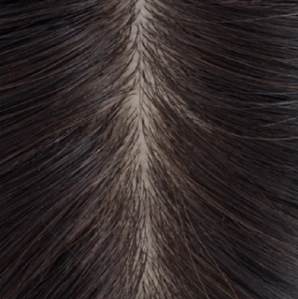 

high quality silk base human hair toppers for women