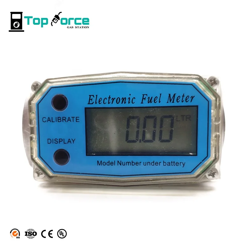 
Electronic digital pulser turbine flow meter with high precision for fuel diesel gasoline 