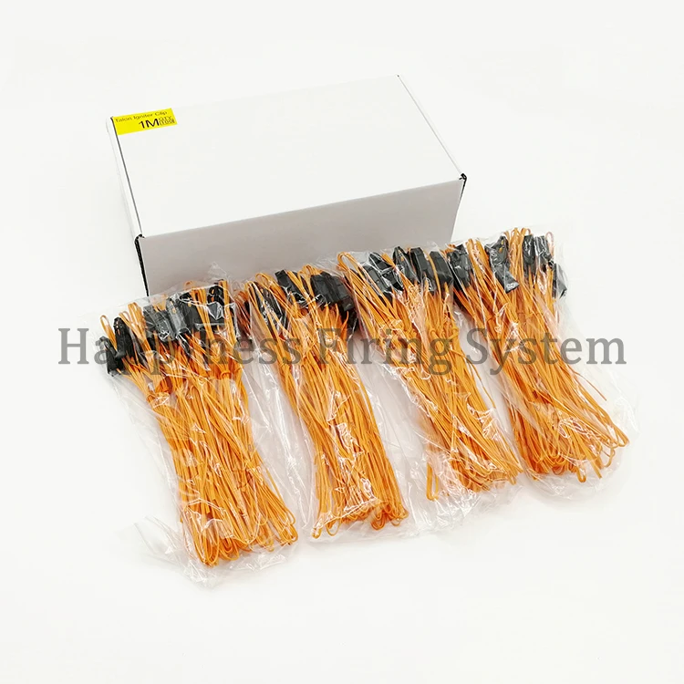 

Happiness 1 Meter Talon Safety fuse Electric Match without pyrogen igniters