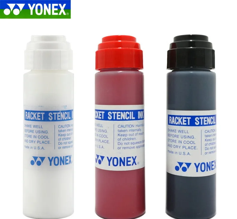 

Yonex Rcket Stencil Ink AC414, Red,white,black