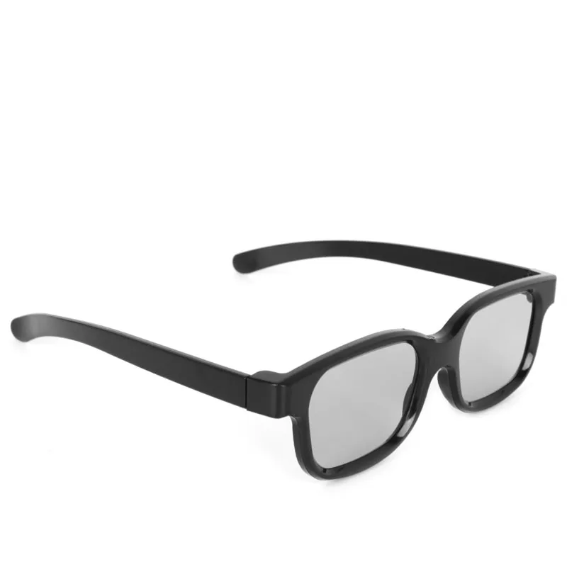 

Free Shipping 163D Circular Polarized Passive 3D Stereo Glasses Black For 3D TV Real D IMAX Cinemas