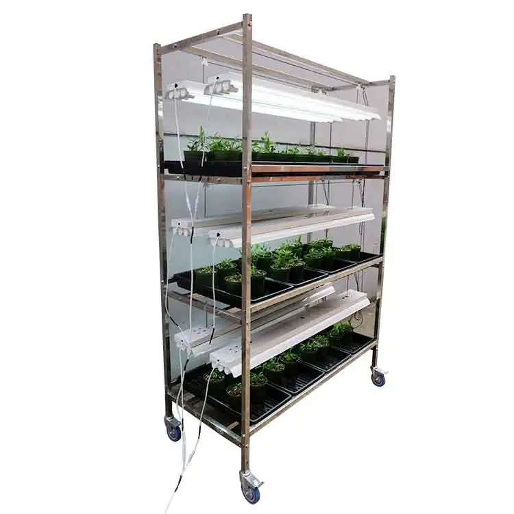 

Skyplant trolley rack cart roll container Flower display trolley, Black