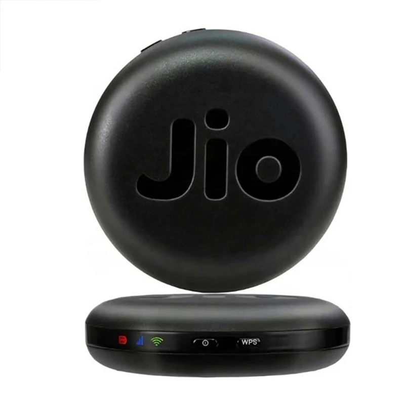 

JIO JMR 1040 4g 150mbps LTE pocket wifi wireless router hotspot mobile broadband, Black