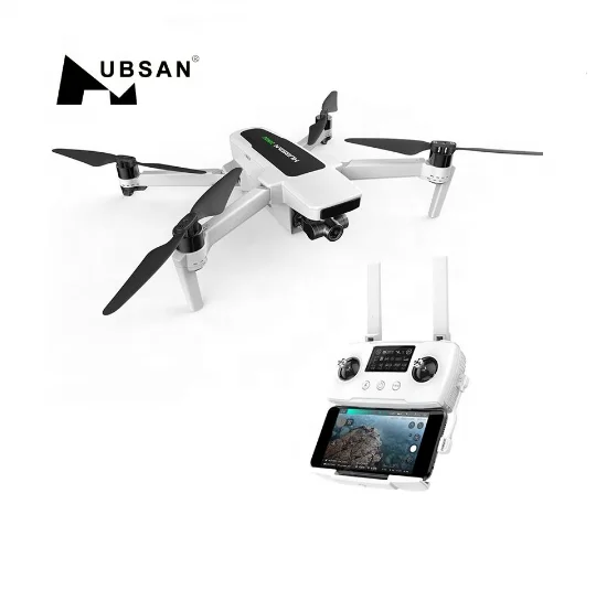 

2020 Latest Hubsan Zino 2 LEAS 2.0 Standard Version 6KM FPV 4K Camera GPS Drone 3-Axis Gimbal Foldable RC Quadcopter, White