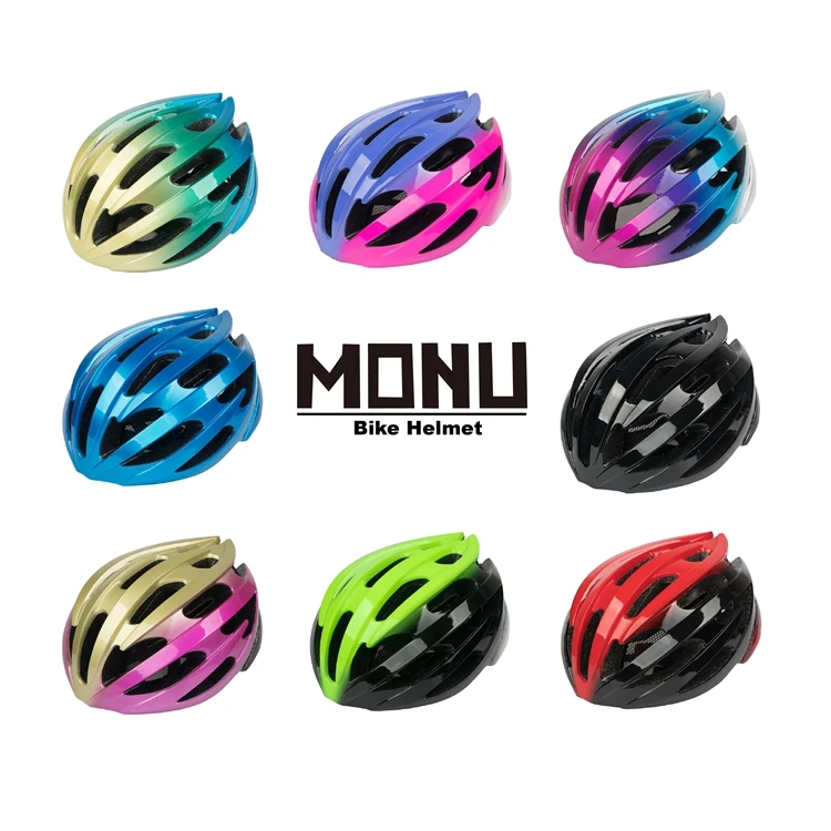 

MONU Road Bike Cycling Riding Helmets Custom Design Safety Sport Helmet for Adults, 9 colors, custom