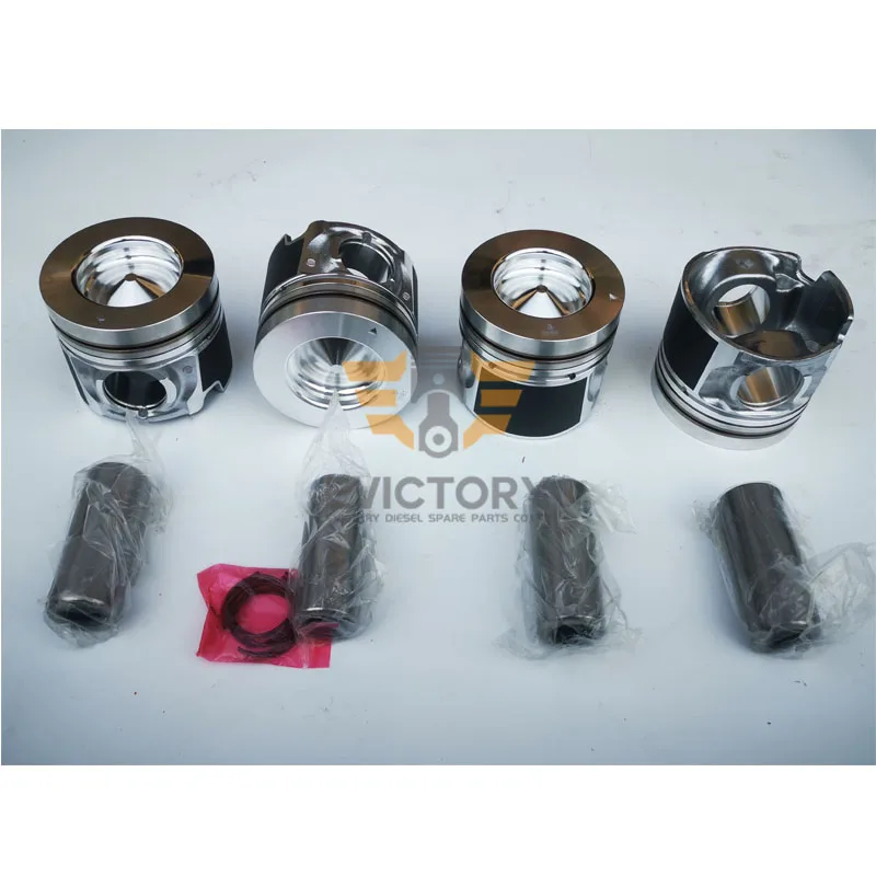 

For Isuzu excavator parts 4JG1-T 4JG1 4JG1T rebuild kit overhaul gasket + piston + ring set