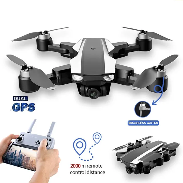 

Professional wifi Drone S105 With Gps 5G Brushless 4k Camera Drone Aerial Photography MALE HALE dron