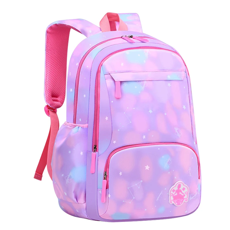 

Children Rucksack Waterproof Wholesal School Backpack Kids Deaigner Latest Childrens Bags Girls Book For Custom, Purple