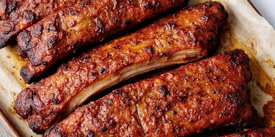 Turmeric and lime zest spice rub for ribs.