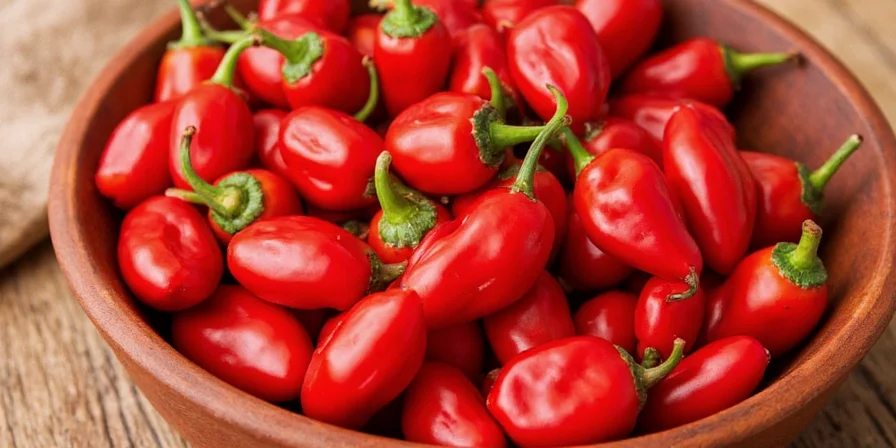 Varieties of Red Asian Peppers