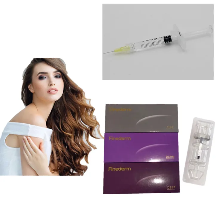 

Sale Finederm Deep 2ml For Nose Hyaluronic Acid Dermal Fillers, Transparent