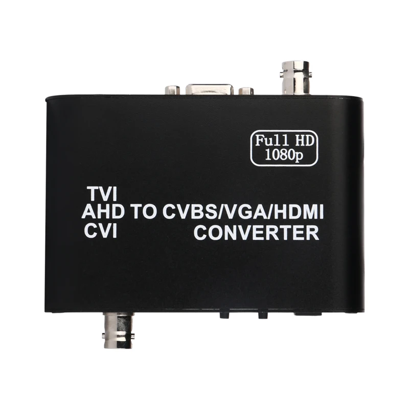 

Multi function Converter AHD TVI CVI to HDMI VGA CVBS for CCTV Camera PC Projector 1080p Output