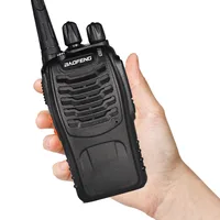 

10 meters UHF portable walkie talkie with LED flashlight