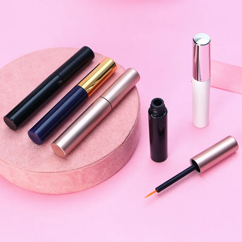 

Brown eyeliner sticker white eyeliner gel pastel eyeliner box packaging