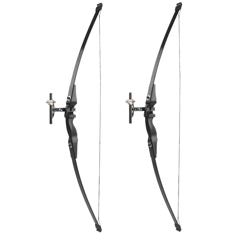 

Split American bow hunting shooting sport straight bow scenic area archery competition adult attack and defense entertainment, Black