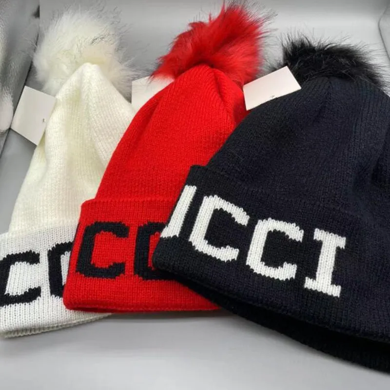 

Brand Winter Knitted Beanies Hats Women Thick Warm Beanie Letter Hat Female Knit Letter Bonnet Beanie Outdoor Hat, Many kinds color