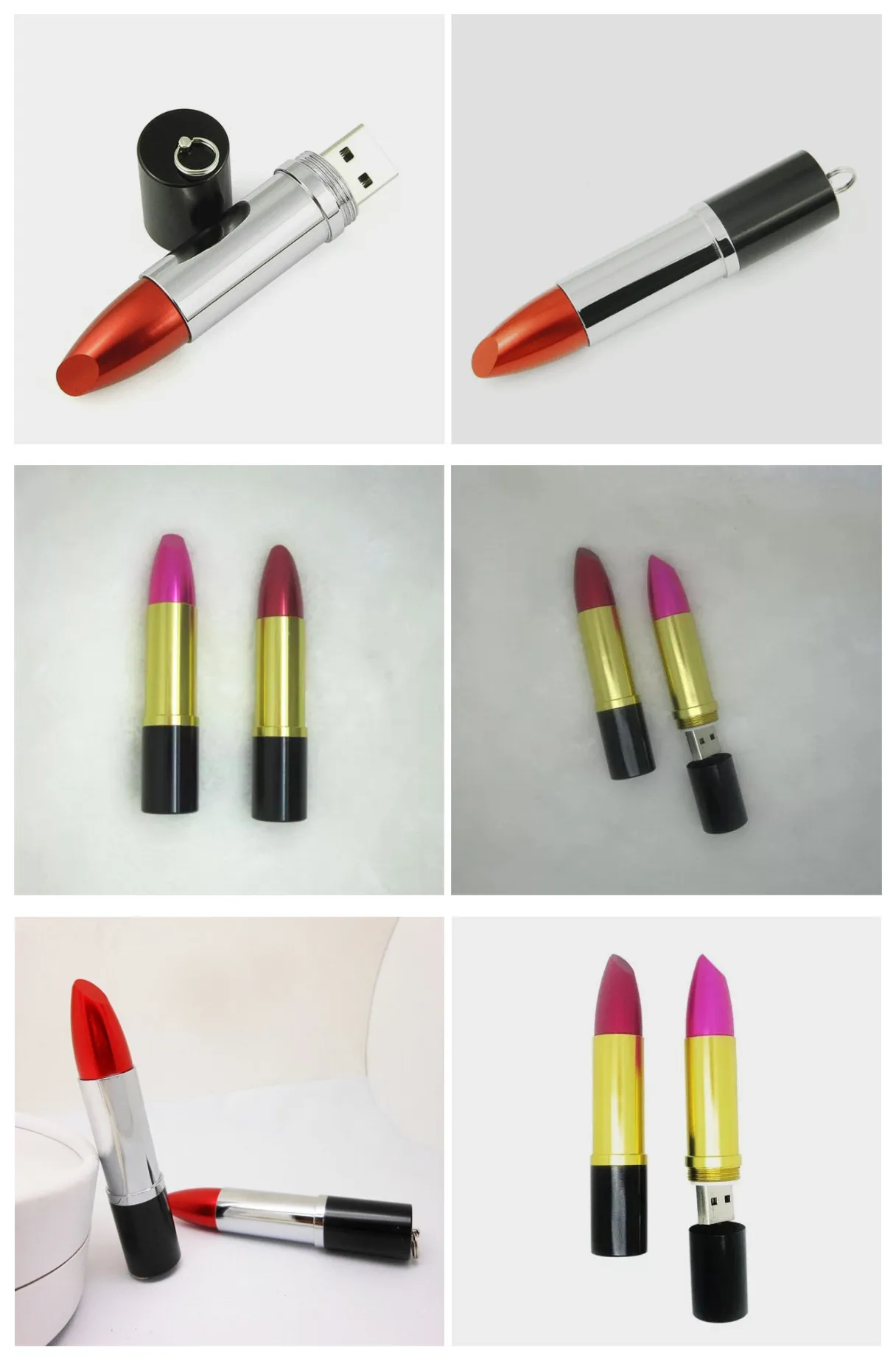 Custom Lipstick Shampoo Nail Toothpaste shape usb flash drive usb memoria - ANKUX.COM