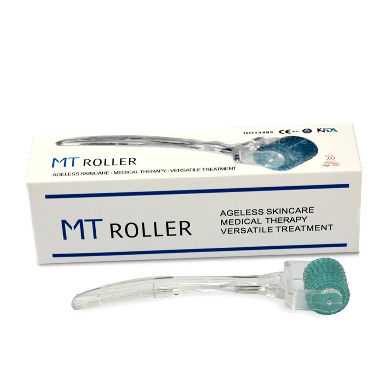 

Derma Roller 540 0.5mm Therapy System Facial Beauty Anti-Puffiness Kit Hair Wrinkle Remover Mts Derma Roller