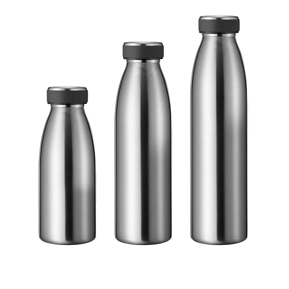 

Hot and Cold Water Bottle 1000ml Stainless Steel Double Wall Storage Water Metal Bottle Custom Logo