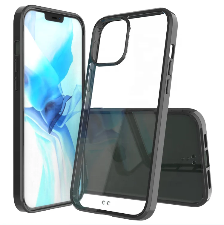 

Popular products Hybrid Tpu Acrylic protective cell phone case for iphone 11 12 pro max back cover, Multi-color, can be customized