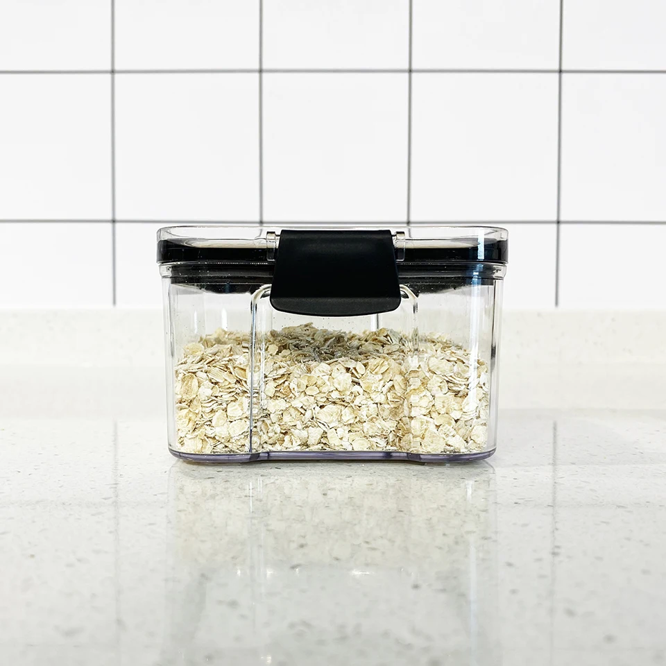 

460ML Clear Airtight Storage Plastic Food Containers with Lids, Customized color