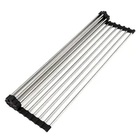 

Kitchen sink up roll rack holder with SUS304 stainless steel material