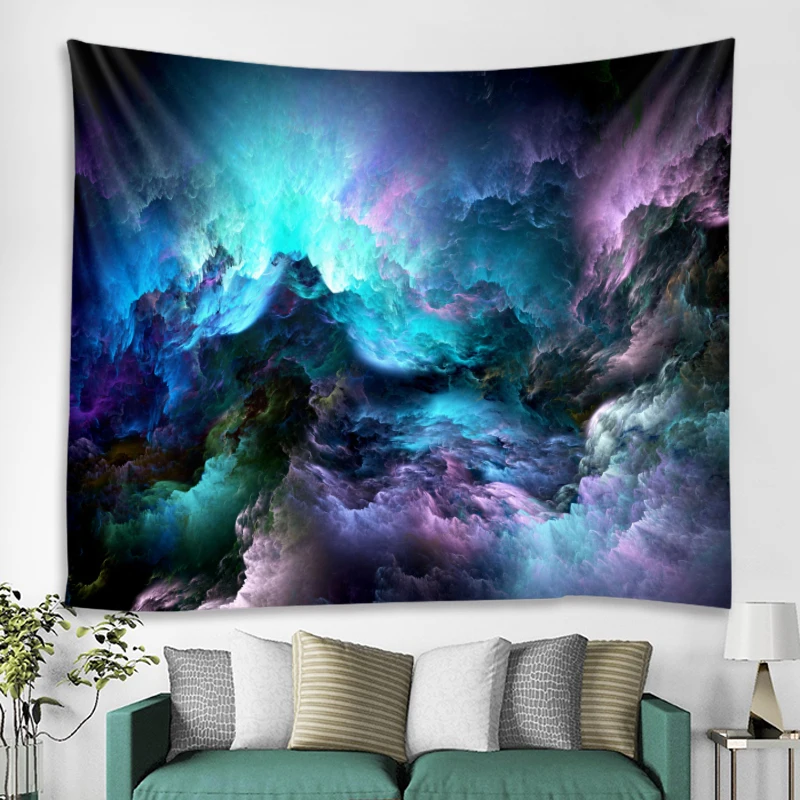 

Karst cave wonders Tapestry Wall Hanging Nature Views Tapestry Landscape Tapestry for Dorm Living Room Bedroom, Customized color