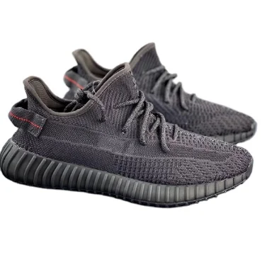 

High quanlity 350 V2 Black men'S Women'S Fashion Casual Sports Basketball Running Zapatillas Shoes Cheap Sneaker Hypebeast