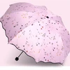 Windbreak, rain and sunshade umbrella wavy umbrella edge for summer sunscreen ladies